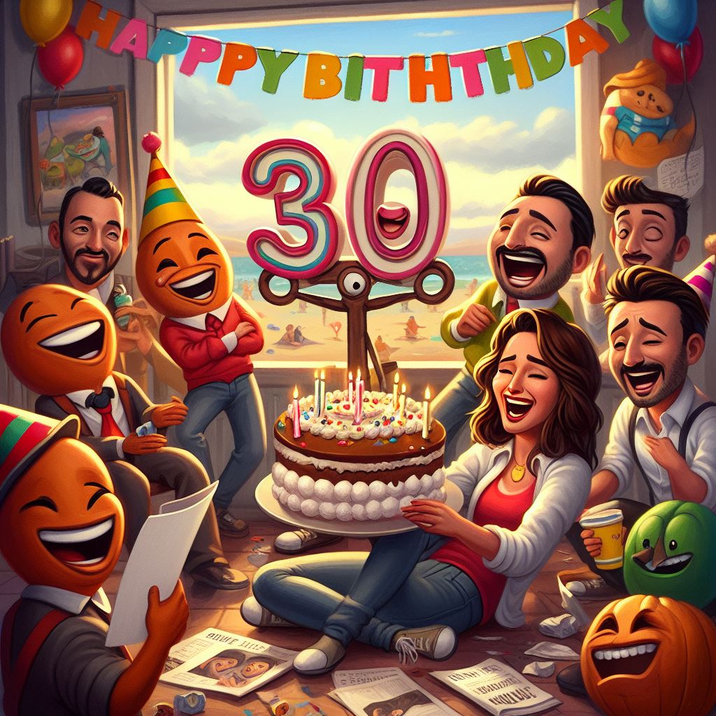 Piadas de 30º aniversário