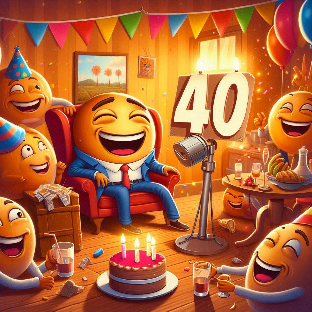 Piadas de 40º aniversário