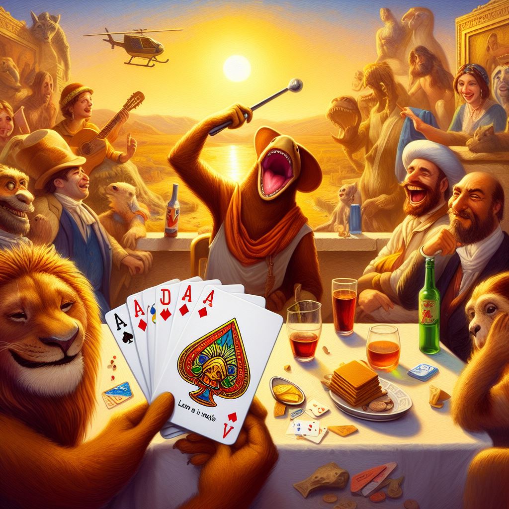 Piadas de Jogo de cartas