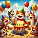 Piadas de Aniversário de gato: A festa mia-gnífica com mais de 100 motivos para ronronar de rir!