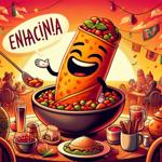 Piadas de Enchilada: Apimente sua risada! Mais de 100 piadas picantes que vão fazer você chorar de tanto rir.