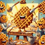 Piadas de waffle: Não fique 'empanado' de tanto rir! Mais de 100 piadas que vão deixar você com água na boca!